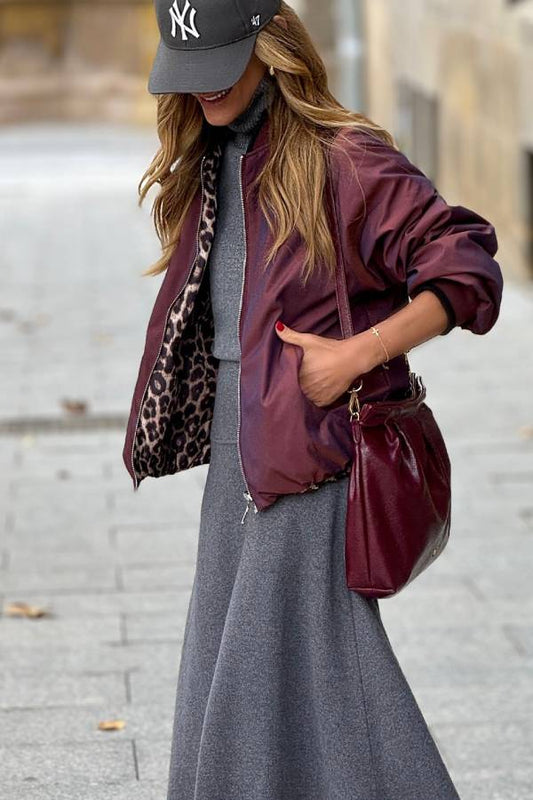 Bourgogne and Leo Bomber Reversible (2 in 1)