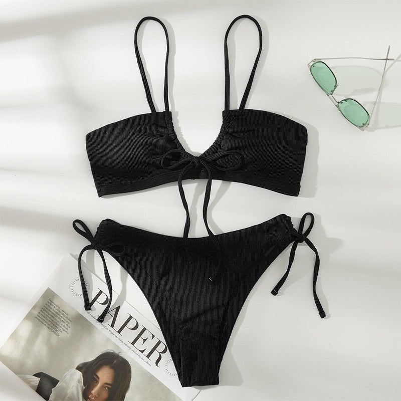 Women's Halter Tie Bikini Swimsuit