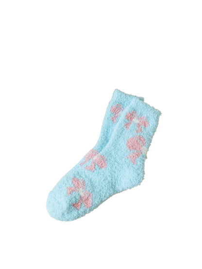 Rufia - Winter Jacquard Mid-calf Sleep Socks