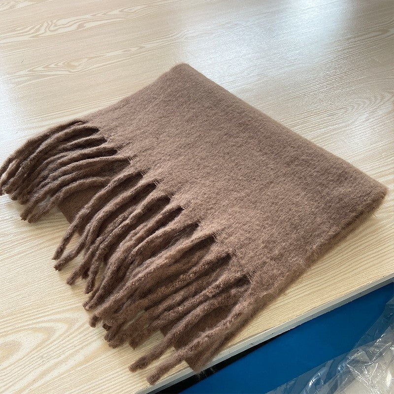 Soft And Cozy Solid Color Scarf