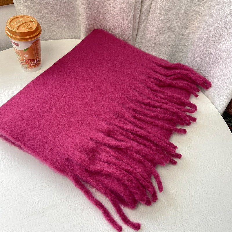 Soft And Cozy Solid Color Scarf