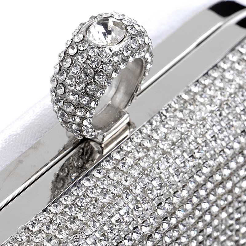 Rhinestone Tasseled Party Handbag