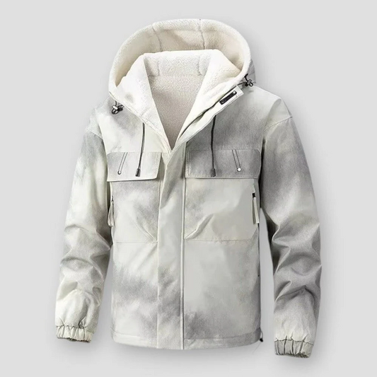 Saint Morris Douglas Reversible Fleece-Lined Hooded Jacket