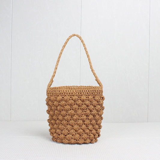 Crochet Market Bag Bucket Bag
