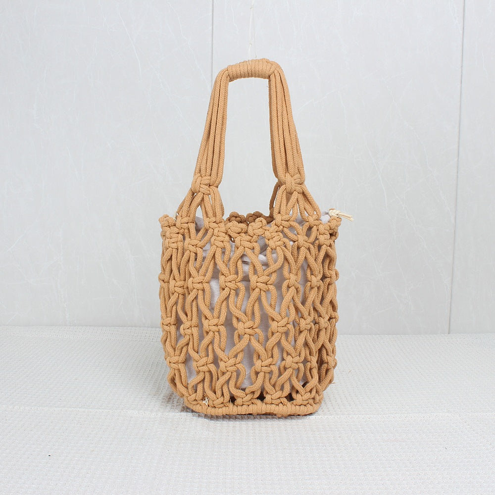Crochet Market Bag Fishing Net Hollow Bag
