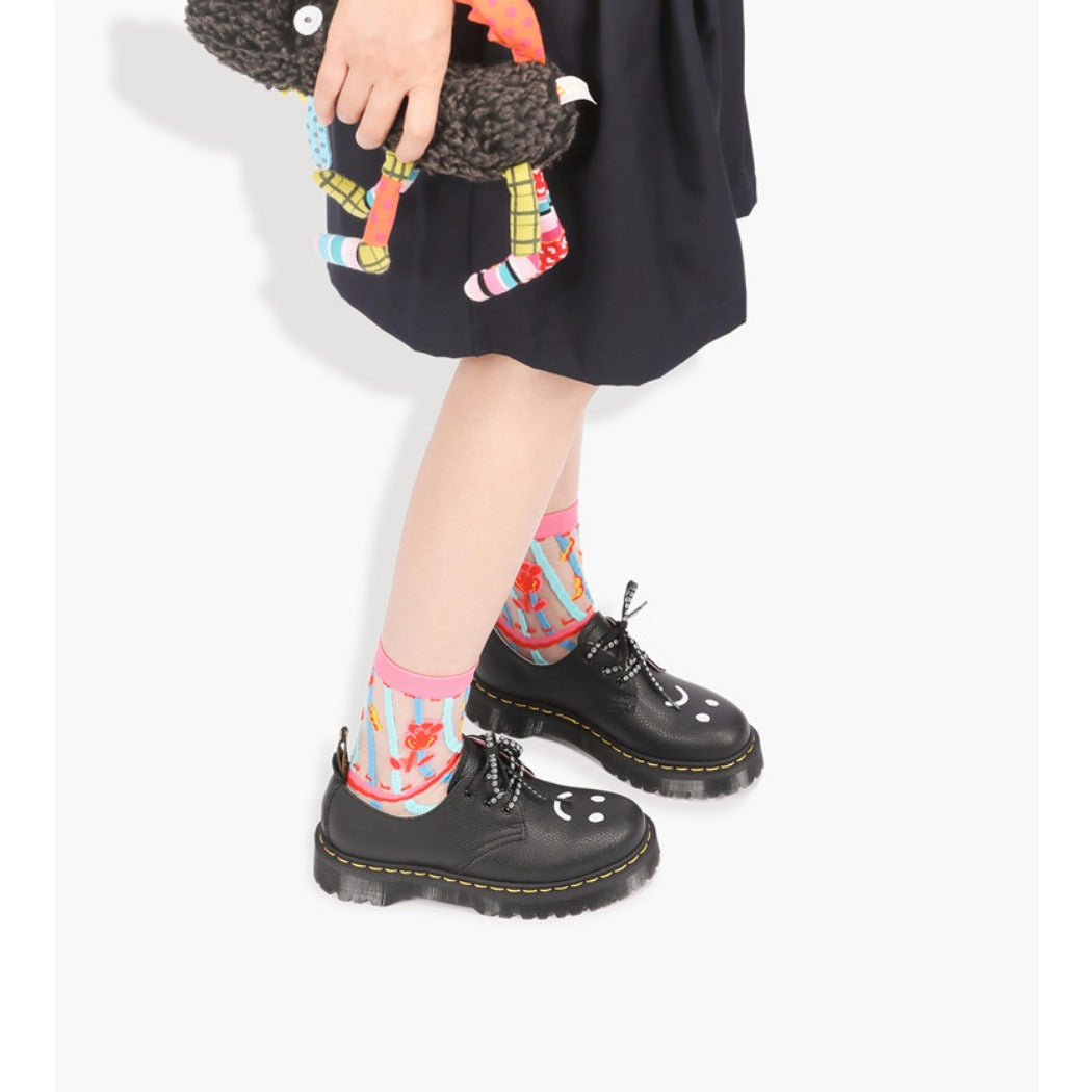 Rufia - Pastel Cartoon Socks - Breathable &amp; Soft