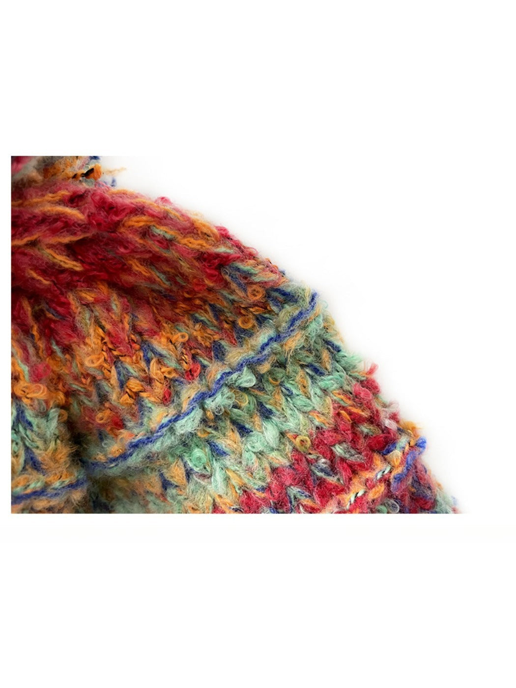 Haila - Women’s Colorblock Knit Earflap Beanie