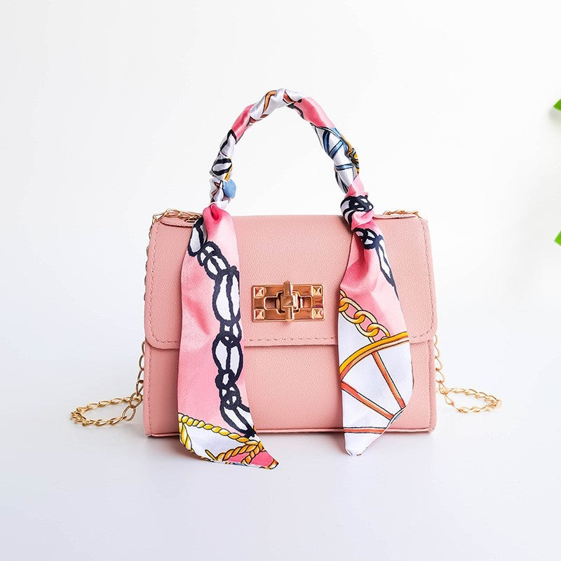 Women's Elegant Niche Fashion Silk Scarf Handbag