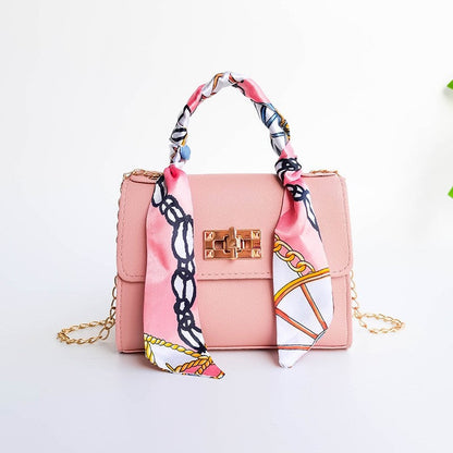 Women's Elegant Niche Fashion Silk Scarf Handbag