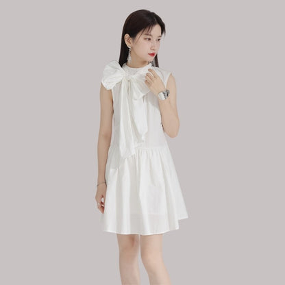 Bow Knot Short Dress