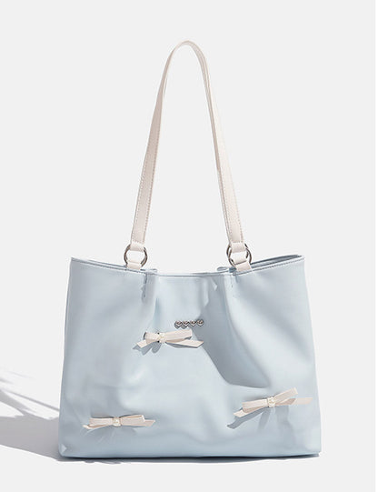Elegant Bow Knot Large Capacity Shoulder Bag