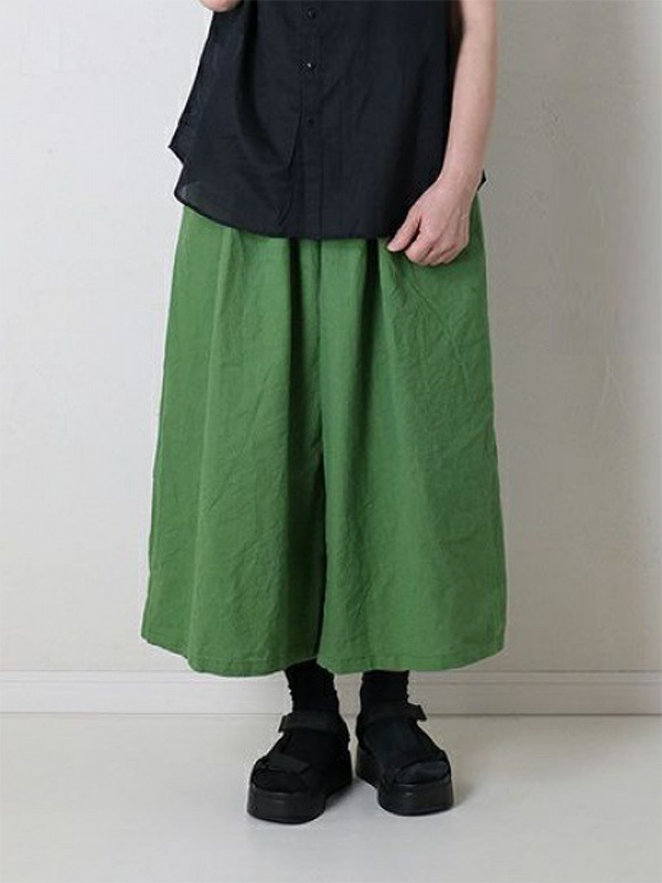 Leisure Fashion Wide Leg Loose Elasticity Solid Color Casual Pants Bottoms