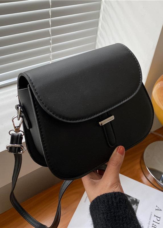 One Shoulder Bag Faux Leather Minimalist Style