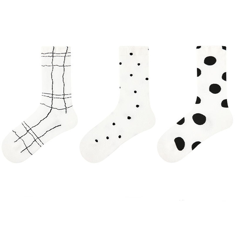 Simple Casual Sports Crew Socks
