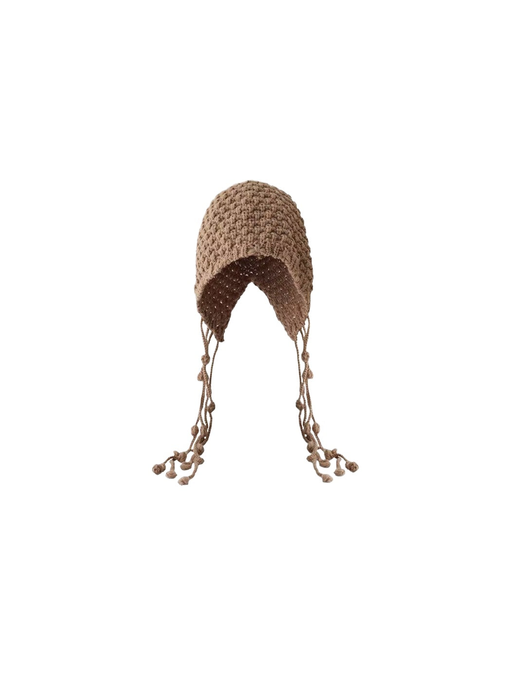 Haila - Trendy Knitted Beanie with Earflaps &amp; Ties
