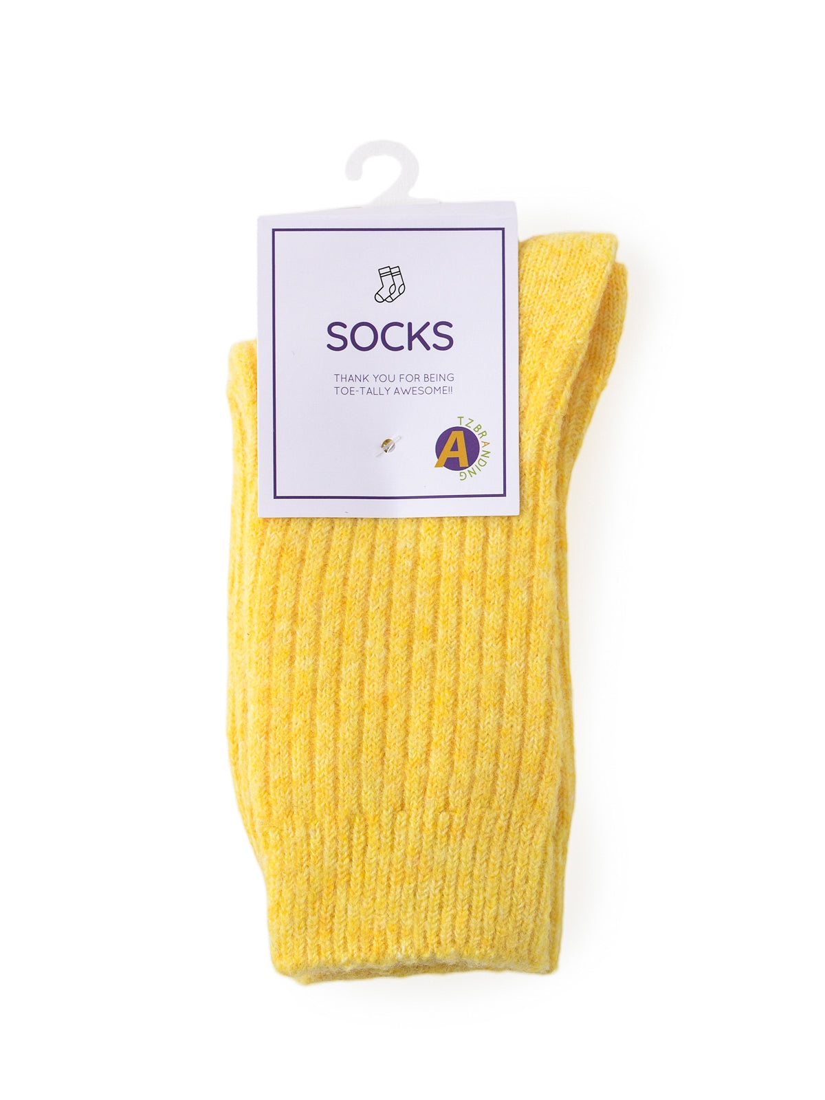 Rufia - Thickened Solid Color Wool Blend Socks
