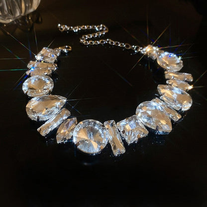 Fashion Diamond Inlaid Necklace