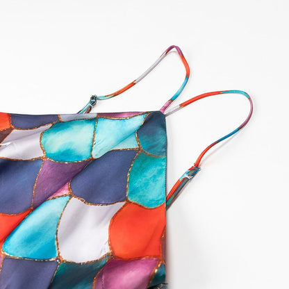 Troposa - Mermaid Scale Colorful Dress - Dreamy &amp; Stylish