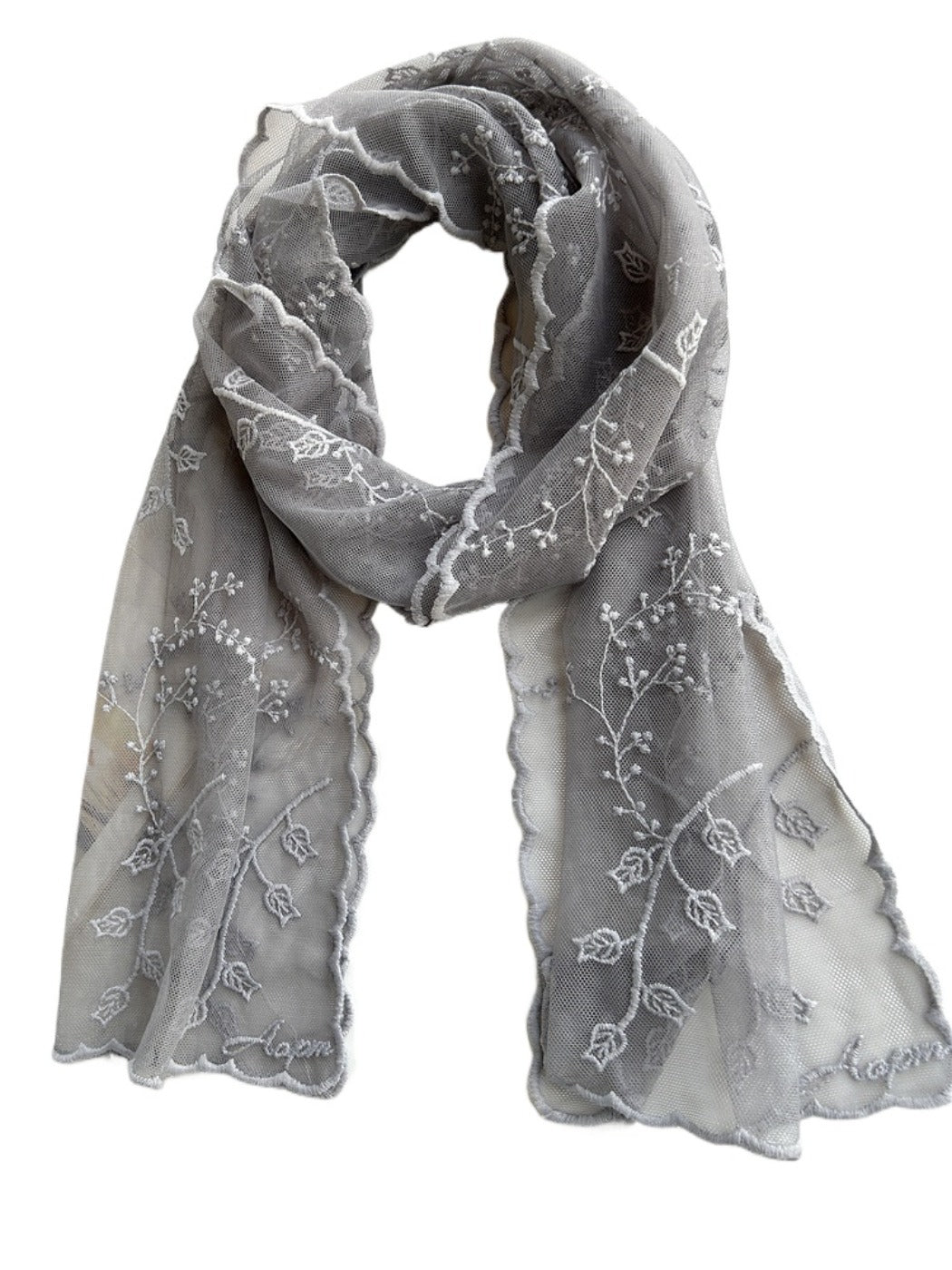 Scarvii - Elegant Lightweight Lace Scarf for Women