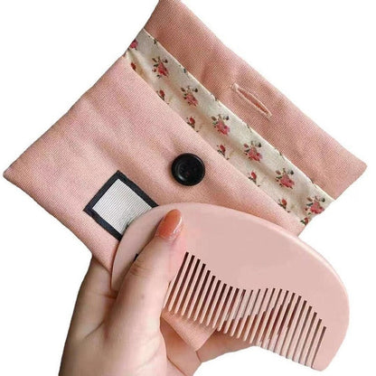 Sweet Floral Drawstring Make Up Bag