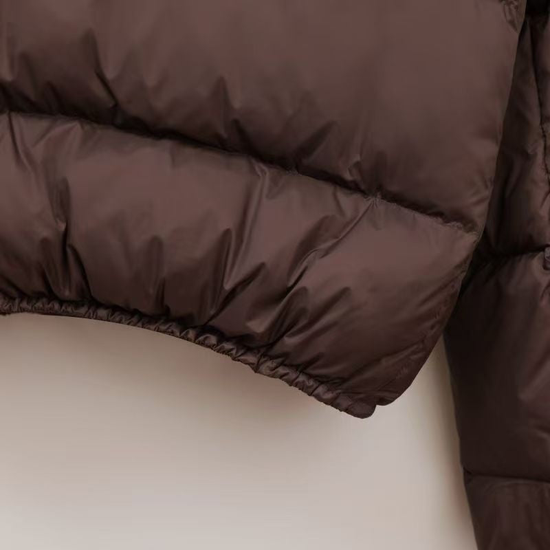 Solid Color Short Cotton Jacket