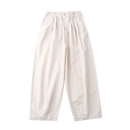 Minimalist High-End Drape Casual Trousers