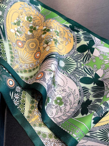 Vintage Fashion Printed Scarf Bag Accessories