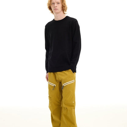 Round Neck Warm Knit Sweater