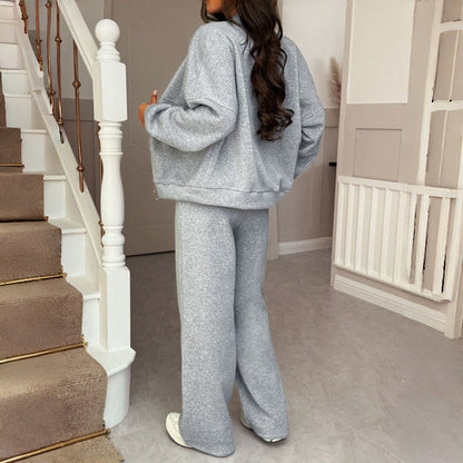 Two Piece Jacket Pants Set