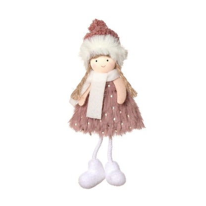 Mini Doll Christmas Tree Ornament