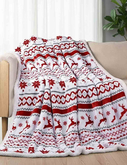 Soft Thickened Double Layer Lamb Plush Blanket