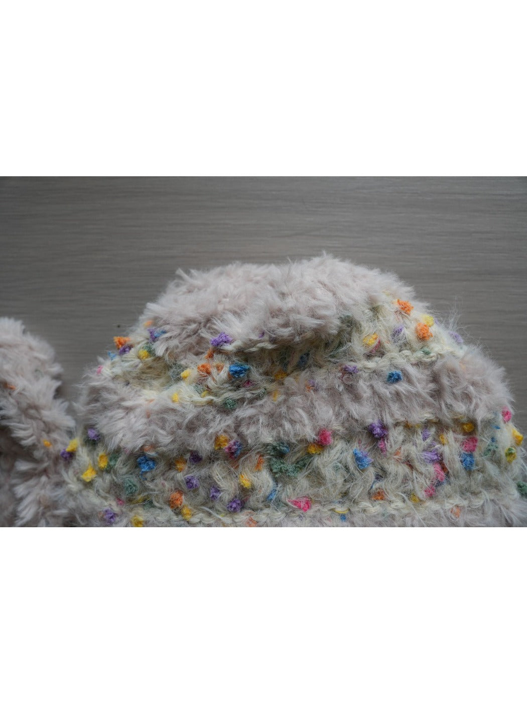 Haila - Winter Knitted Beanie with Colorful Speckled Patterns