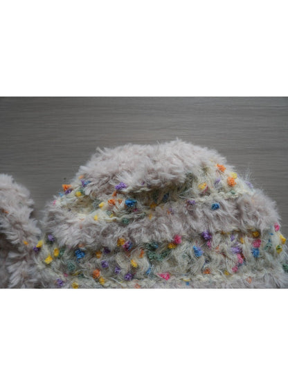 Haila - Winter Knitted Beanie with Colorful Speckled Patterns