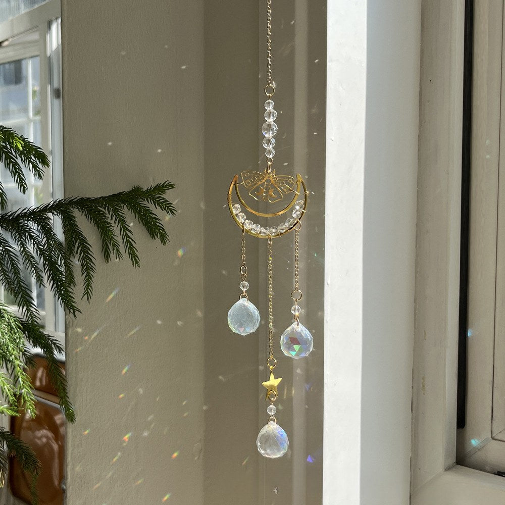Hollow Out Butterfly Moon Hangings