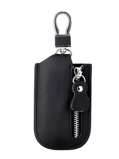 Solid Simple Durable  Car Key Bag Keychain Wallet