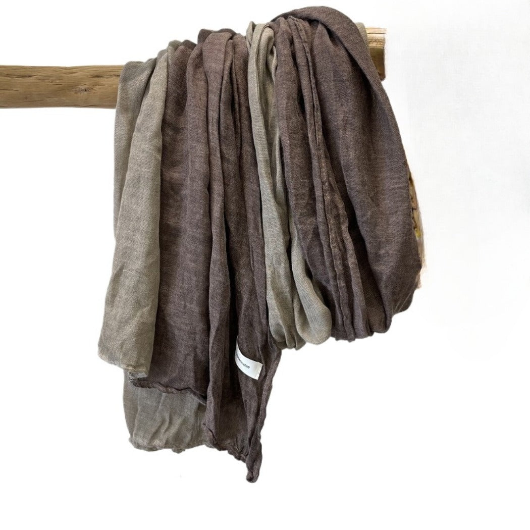 Scarvii - Big Color-Block Scarf - All-Season Style