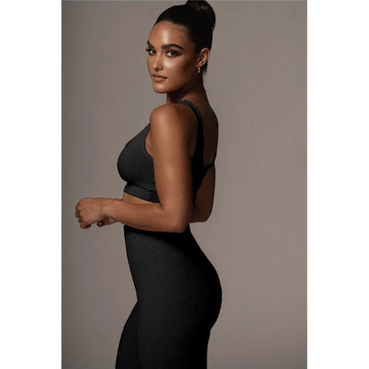 Tank Top Yoga Pants Suit