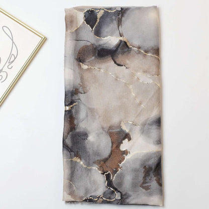 Scarvii -  Shimmer Print Scarf - Elegant &amp; Trendy