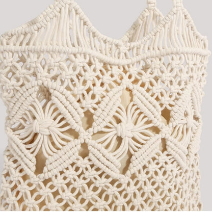 Cosbai - Boho Fringe Crochet Bag - Basic &amp; Chic