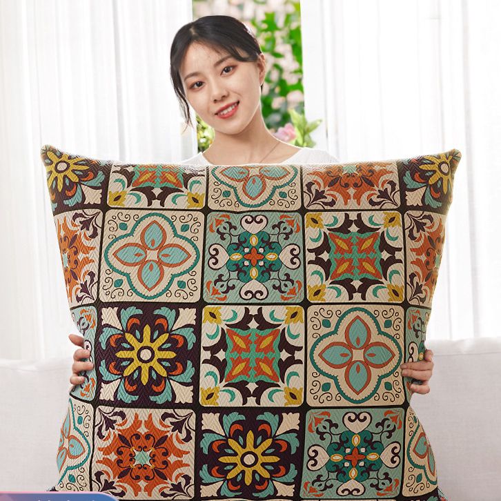 Sofa Cushion Pillowcase Cover Square