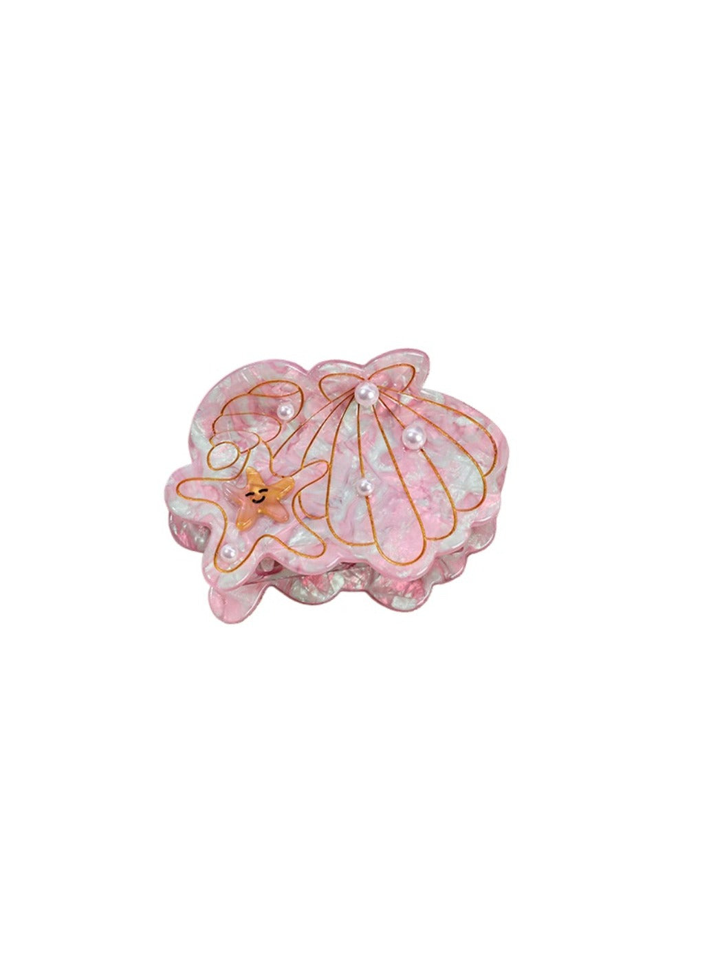 Clio - Ocean Seashell-Shaped Hair Clips