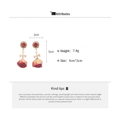 Earwish - Crystal Bow Earrings - Timeless Elegance