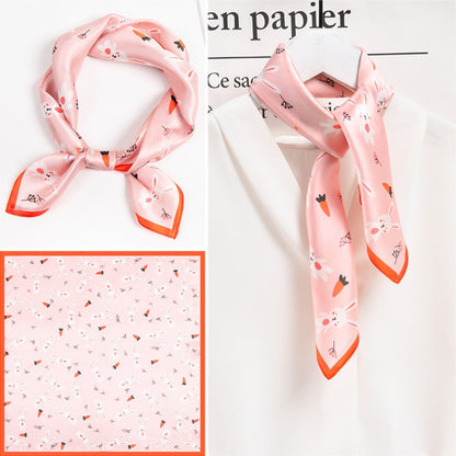 Scarvii - Summer Elegant Pattern Silk Scarf
