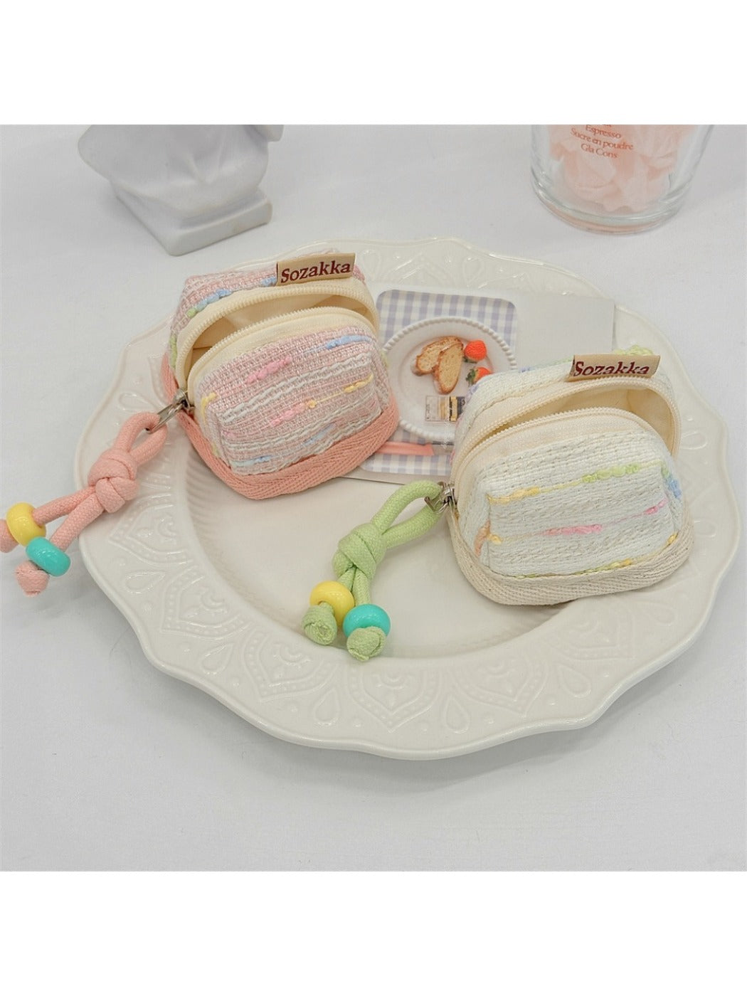 Cosbai - Cute Bluetooth Earbuds Pouch with Lanyard