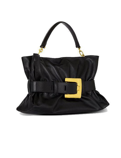 Trendy Belt Buckle Tote Shoulder Bag