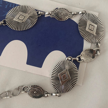 Beco - Simple Oval Waist Chain Belt - Boho &amp; Chic