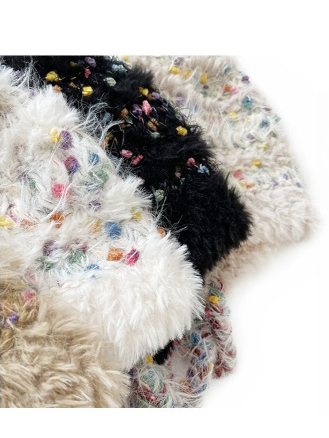Haila - Knitted Plush Beanie with Earflap