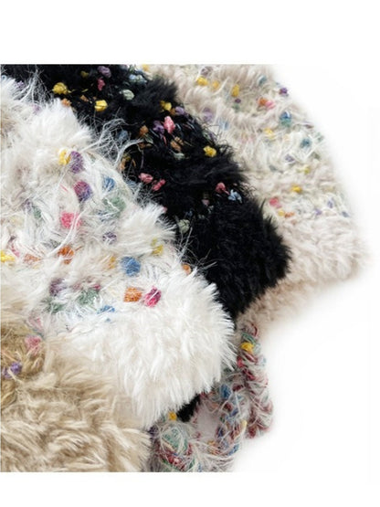 Haila - Knitted Plush Beanie with Earflap