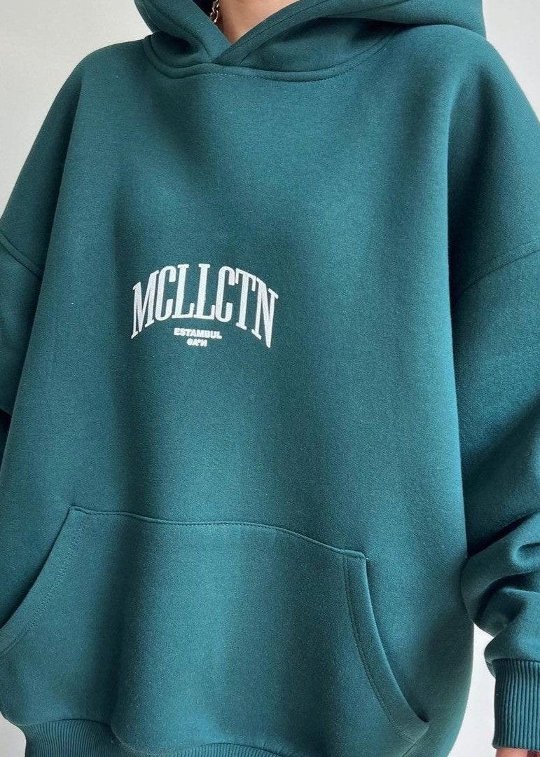 Oversized Hoodie With Soft Warm Material