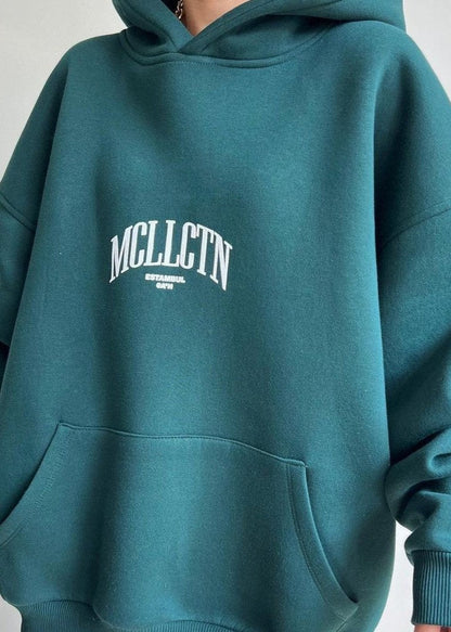Oversized Hoodie With Soft Warm Material